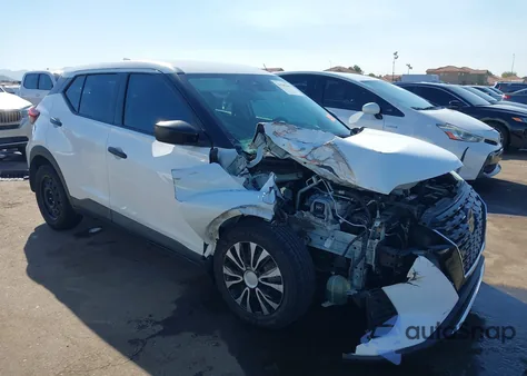 2021 Nissan Kicks S Xtronic Cvt из США, поврежденный, VIN 3N1CP5BV4ML496740